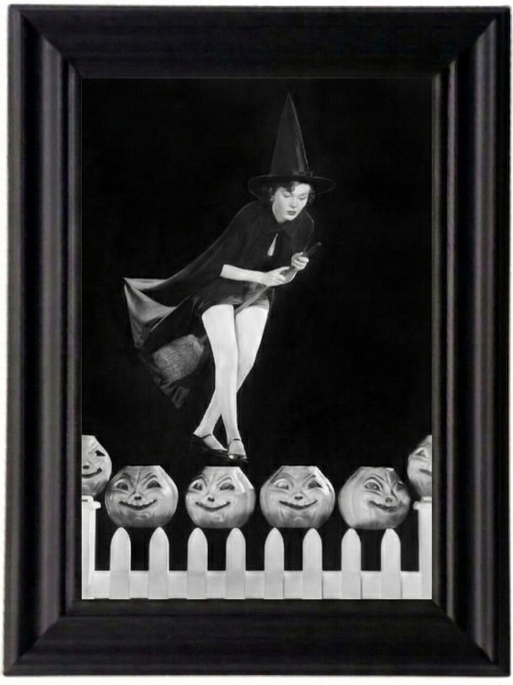 Sexy Witch Pin Up Halloween  Witchy Beautiful Pin Up Whimsical beautiful Art